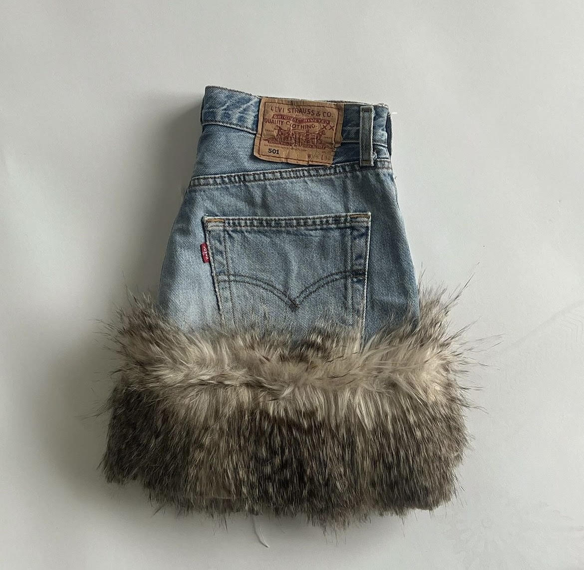 Levi fur Skirt