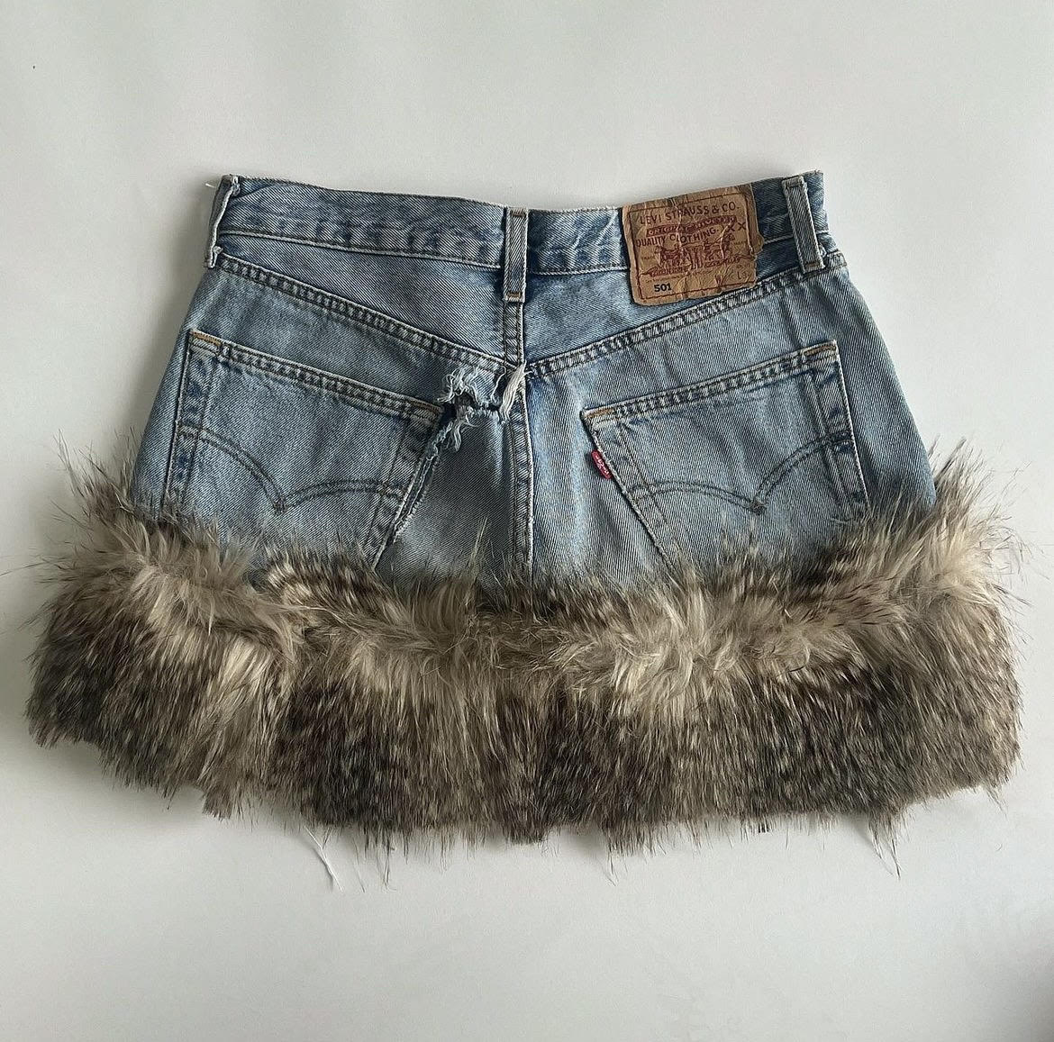 Levi fur Skirt